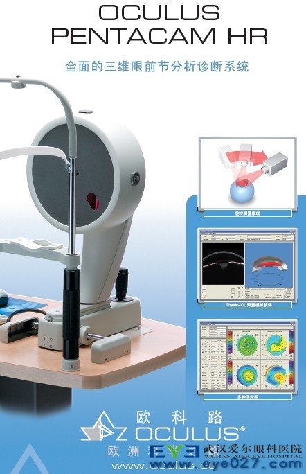 PENTACAM眼前节分析仪用于测量角膜哪些数据？